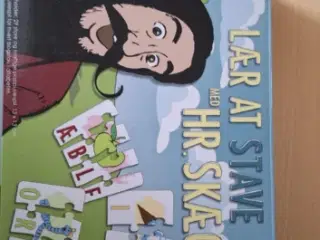 Hr. Skæg Lær At Stave Puslespil Børn