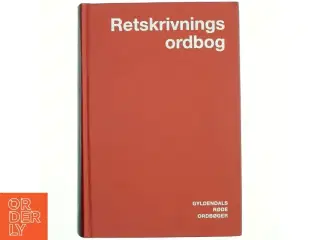 Retskrivningsordbog af Jens Axelsen (Bog)