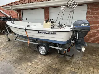 RYDS 465 R m. Yamaha F40 hk 4T + trailer 2022