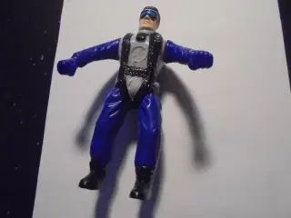 Vintage blå G.I. Joe-figur Paratrooper  