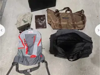 Forskellige tasker til både mænd og kvinder