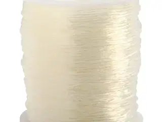 Elastiksnor, rund, tykkelse 1 mm, 50m/ 1 rl.