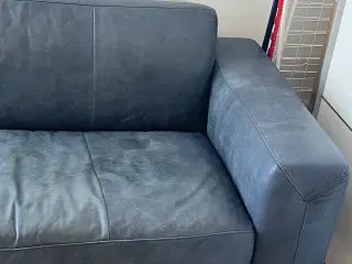 3 personers lædersofa 