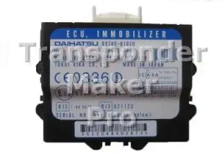 TMPro Software modul 169 – Daihatsu, Perodua immobox Tokai-Rika med ID4D-67