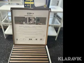 Akustikpaneler Fibrotech Walnut 80stk