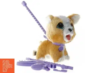 Elektronisk legetøjs hund med tilbehør fra Hasbro (str. 15x18 cm)