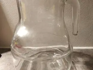 vintage italiensk glaskande, 2 liter