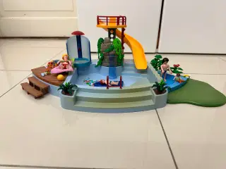 Playmobil - Badeland m/rutchebane og pumpe