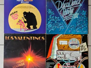 4x LP med Los Valentinos