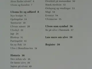 ulven i danmark, af lars gejl, emne: dyr