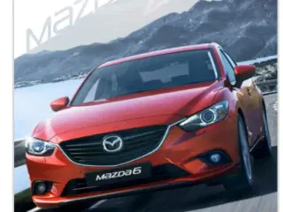 Mazda 6 gj bil brochure købes 