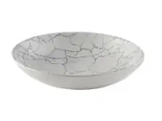 12 stk. Tallerken coupe dyb lys blå 248 mm Kintsugi Churchill