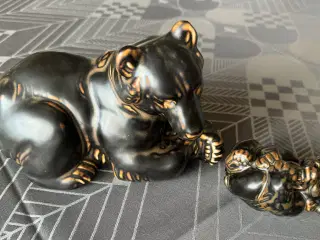 Royal Copenhagen lot - Brun Bjørn - 1. sortering -