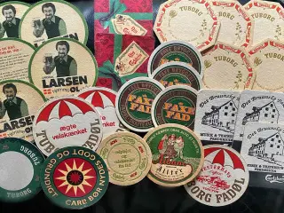 * Ølbrikker - alle danske (26 stk.)