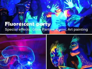 Udlejes BLACKLIGHT / UV FLADPANEL 150W.