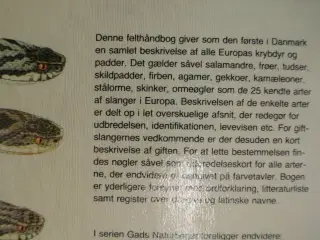 krybdyr og padder i europa. en felthåndbog, Af e. 