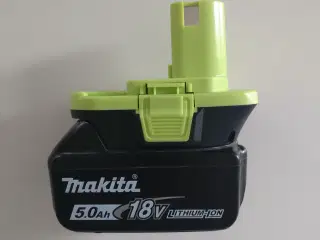 Ryobi til Makita batteriadapter