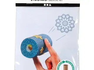 Mini DIY Kit, Toiletrulle kalejdoskop, 1 pk.