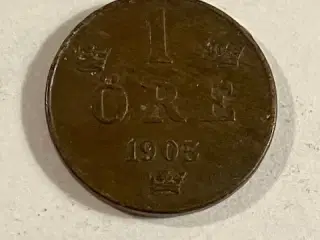 1 øre 1905 Sverige