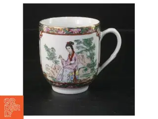Dekorativ kop med orientalsk motiv (str. 9 cm)