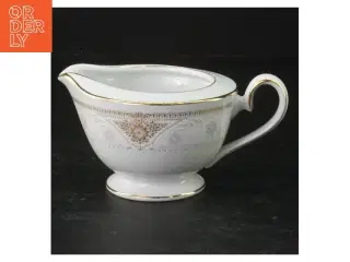 Porcelænskande med guldkant fra Noritake (str. Ø. 10 cm. h. 6 cm)