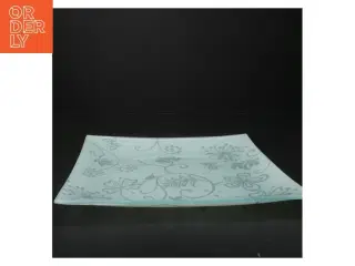 Dekorativt kvadratisk fad (str. 27x27x1 cm)