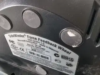 Microsoft F1 rat og pedaler