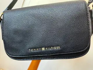 Tommy Hilfiger, skuldertaske i skind