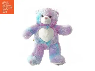 Bamse i flerfarvet pastel fra Build a Bear (str. 40 cm)