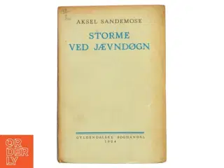 Storme ved Jævndøgn af Aksel Sandemose (Bog)