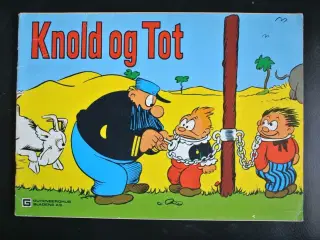knold og tot 1980, Tegneserie