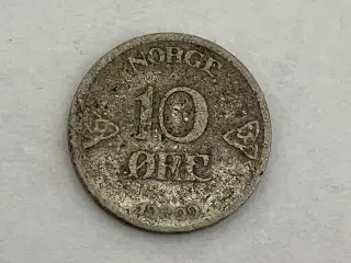 10 Øre 1909 Norge