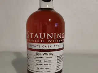 Stauning whisky private cask 