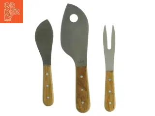 Osteknivsæt fra Sagaform (str. 19x5 cm)