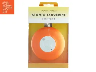 Sunnylife Splash Speaker - Atomic Tangerine fra Sunnylife (str. Kasse 15 x 10 5,5 cm)