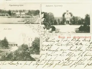 Gruss aus Augustenburg.1901