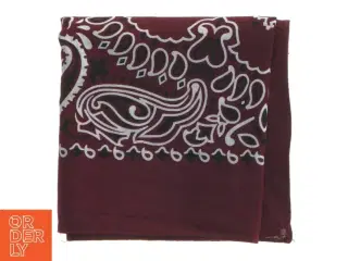 Bordeaux bandana tørklæde med paisley mønster fra Cody James (str. 55x53 cm)