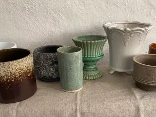 Smukke urtepotteskjulere