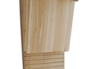 Flagermuskasse 4 stk. træ 22 x 12 x 34 cm