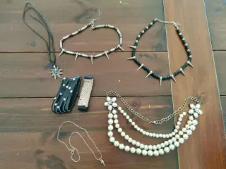 Forskellige smykker