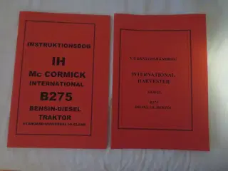 Instruktionsbøger, IH, B275