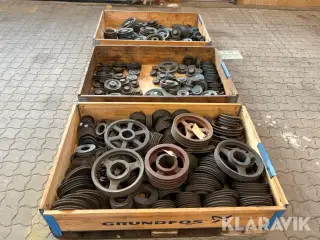 Remskiver assorteret