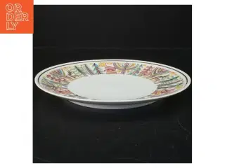 Tallerken med dekoration fra H&G (str. Ø 26 cm)
