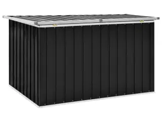 Opbevaringskasse til haven 149x99x93 cm antracitgrå