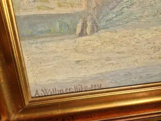 Maleri af A. Wollmer