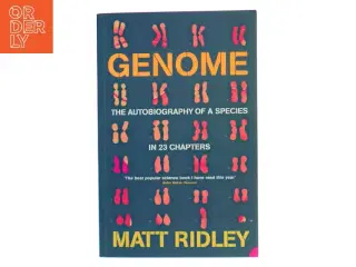 Genome : the autobiography of a species in 23 chapters af Matt Ridley (Bog)