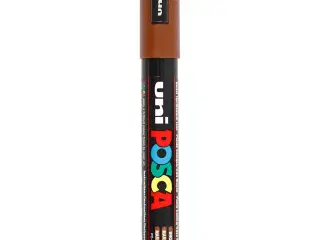 Posca Tusch, PC-5M, streg 2,5 mm, medium, brun, 1 stk.