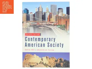 Contemporary American society af David E. Nye (Bog)
