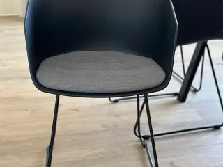 8 sorte spisebordsstole