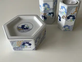 Bing og Grøndahl, Porcelæn, Skål og fyrfadsstager
